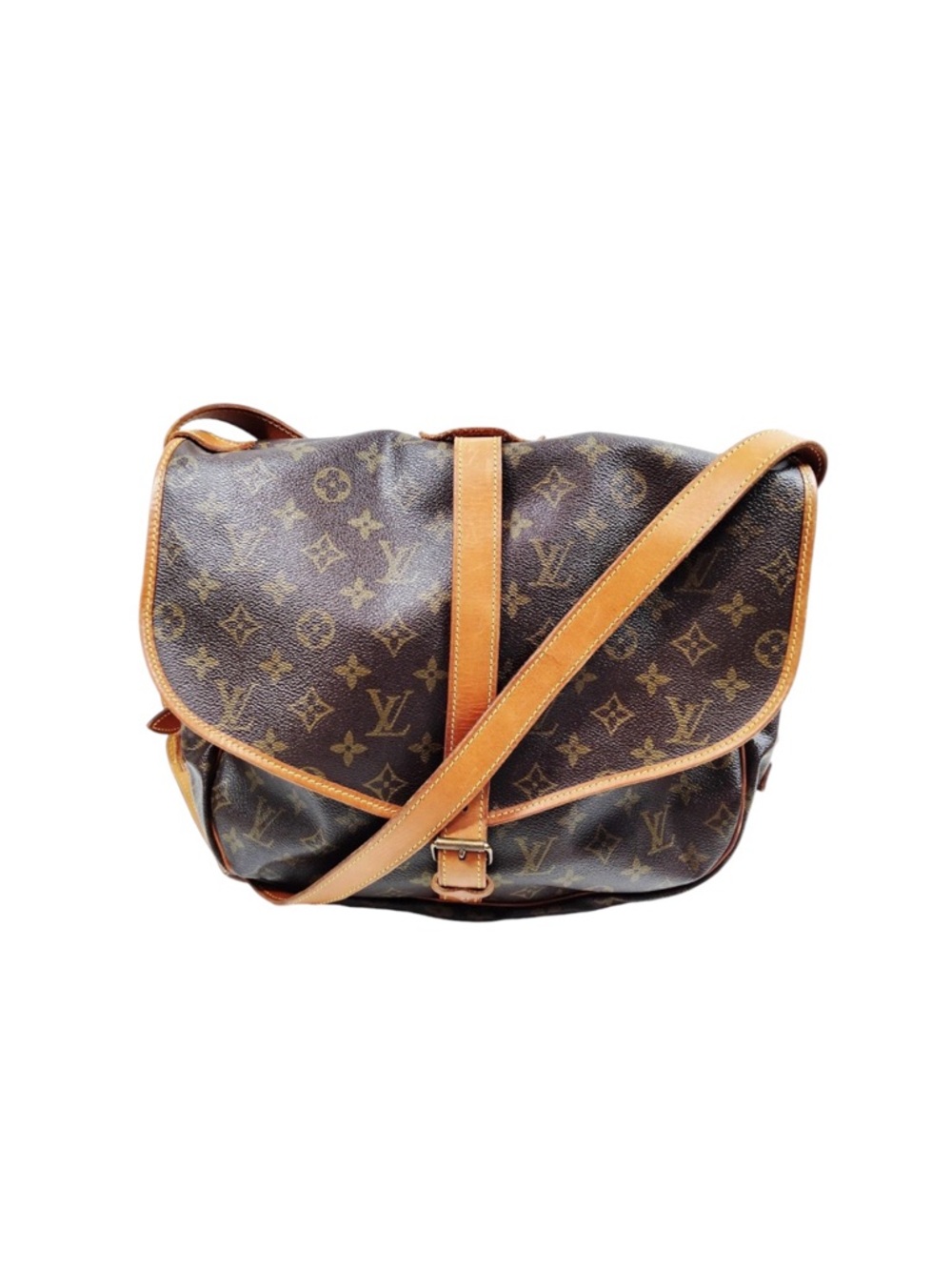Louis Vuitton Monogram Sammur 35 Messenger Bag